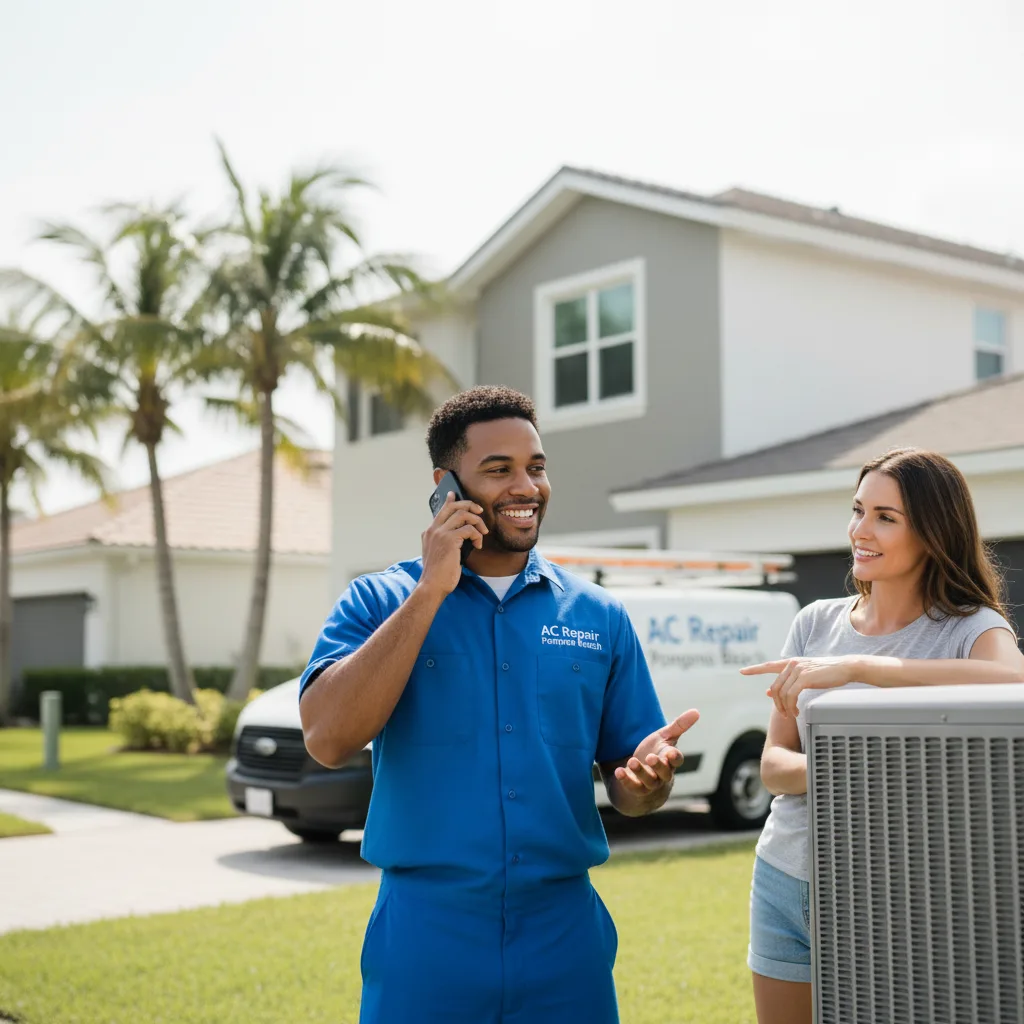 AC Repair Pompano Beach customer support in Valmeyer